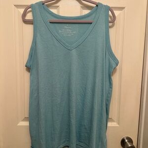 Torrid Aqua Sleeveless Tank Top